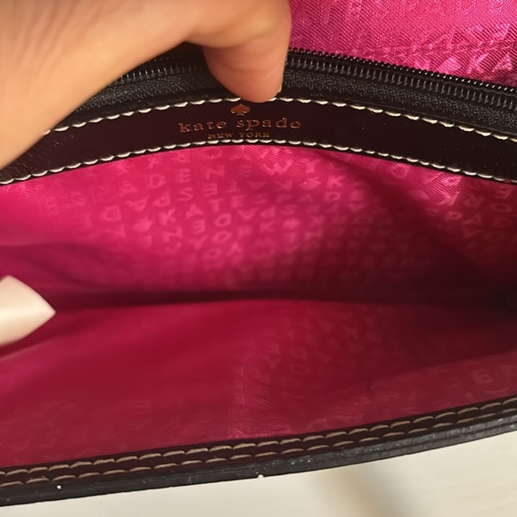 Kate Spade Natalie Wellesley Clutch crossbody bag in black. - Picture 6 of 10